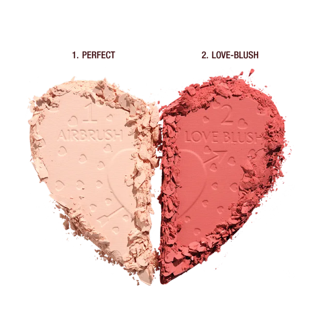 Pillow Talk Beauty Soulmates Face Palette | Rubor en polvo compacto
