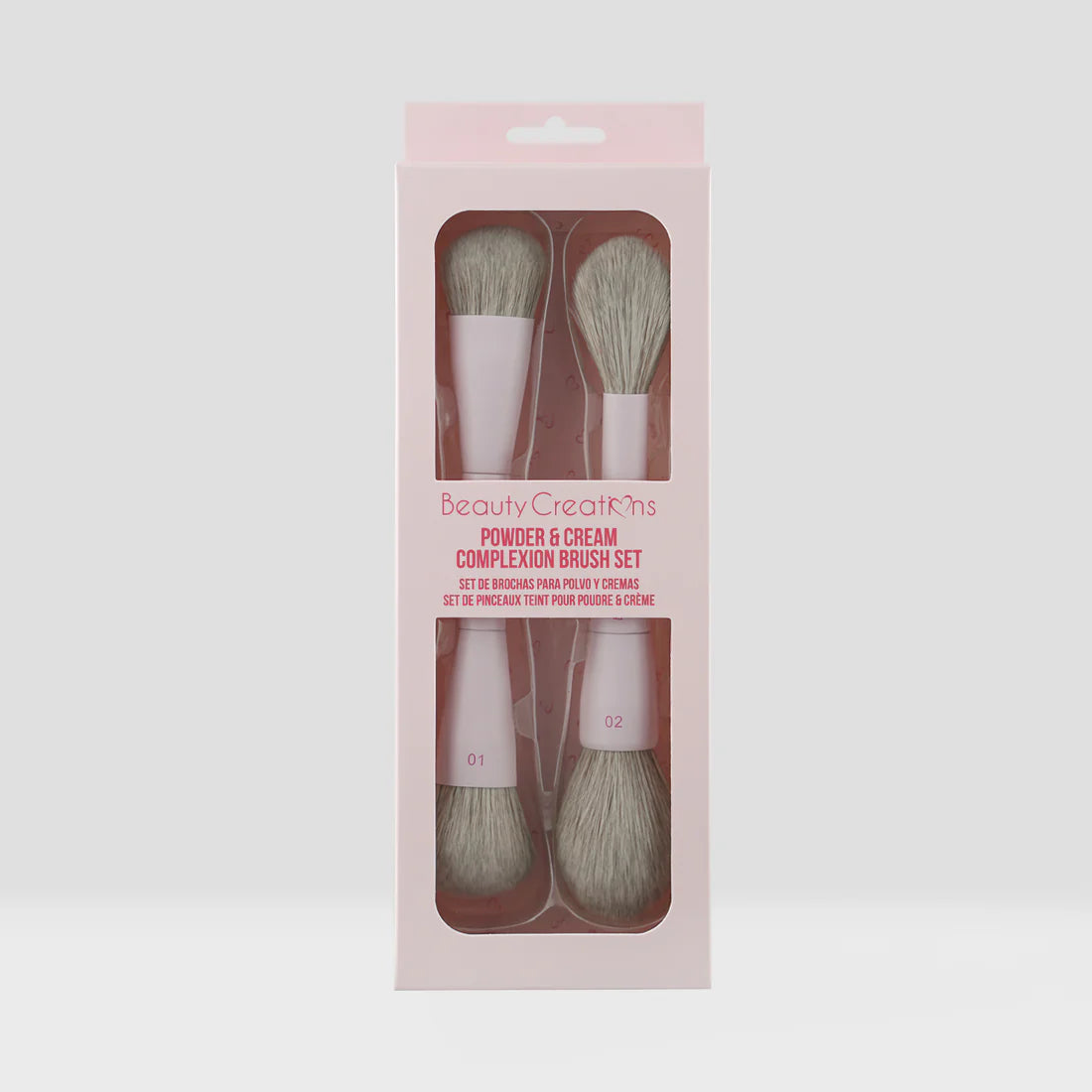 Powder & Cream Complexion Brush Set | Set de brochas doble