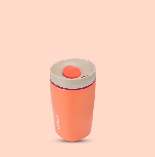 CAMPFIRE NIGHT SmoothSip Slider Coffee Tumbler | Termo | 12 oz