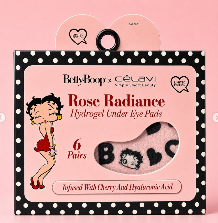 Rose radiance Hydrogel Under Eye Pads x Betty Boop | Parches para ojeras