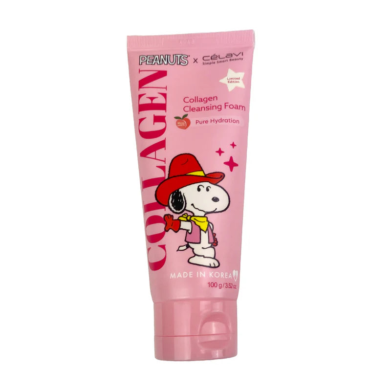 Collagen Cleansing Foam | Espuma facial limpiadora x Peanuts | Peanuts - Snoopy