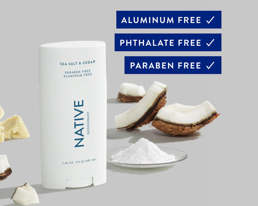 Sea Salt & Cedar Deodorant | Desodorante para axilas