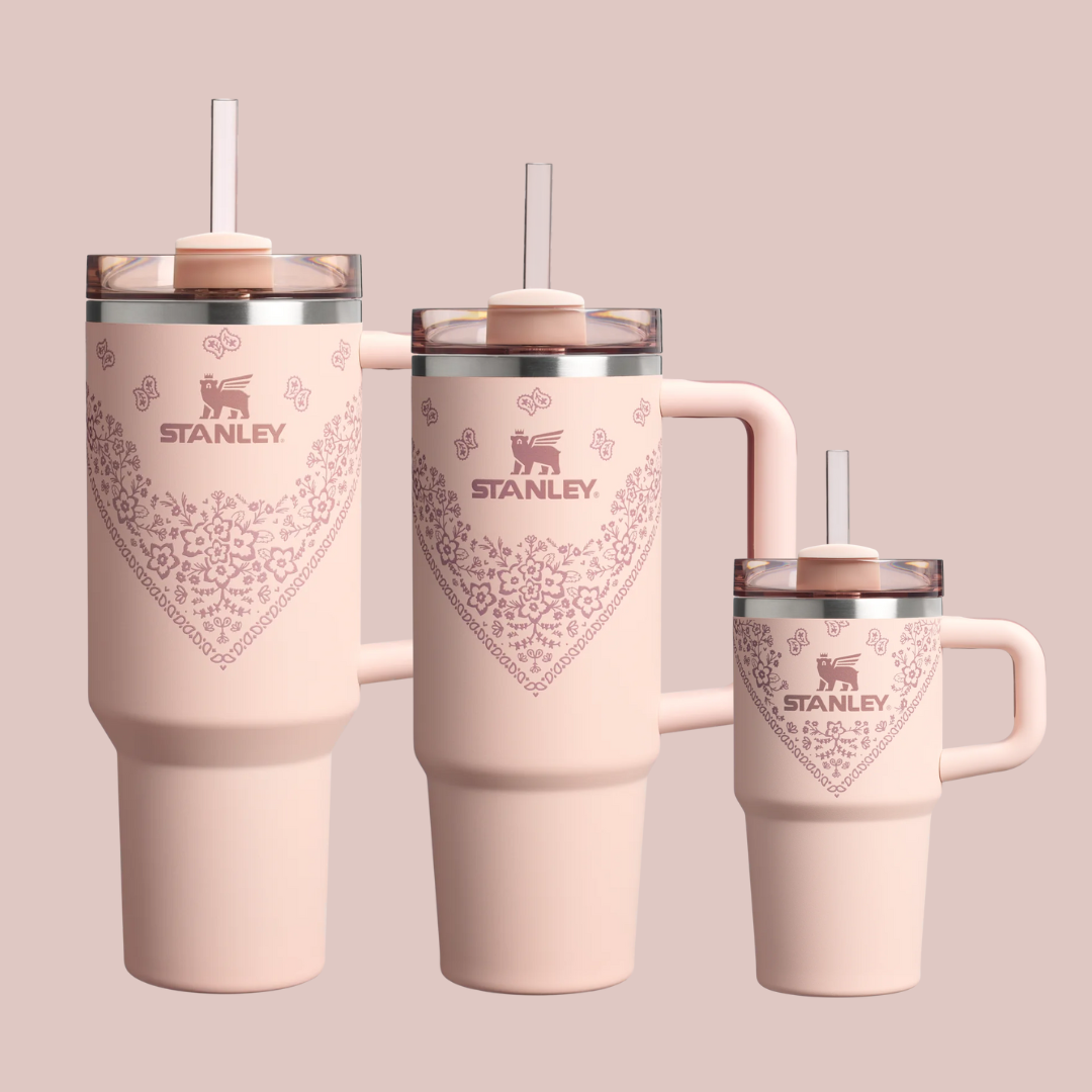 CONCH FLORAL |The Quencher H2.0 Flowstate™ Tumbler | 30 oz - 40 oz - 20oz | Termo