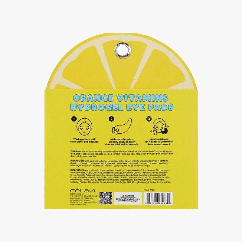 Squeezed Lemon Hydrogel Eye Pads | Parches hidrogel