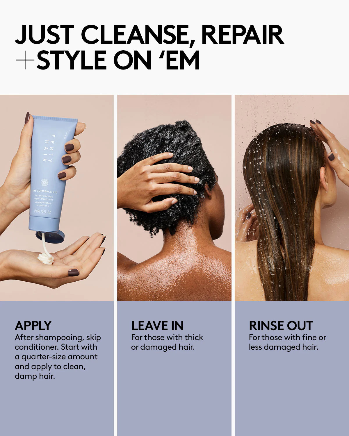 The Comeback Kid Instant Damage Repair Treatment Bond Builder | Mascarilla para cabello