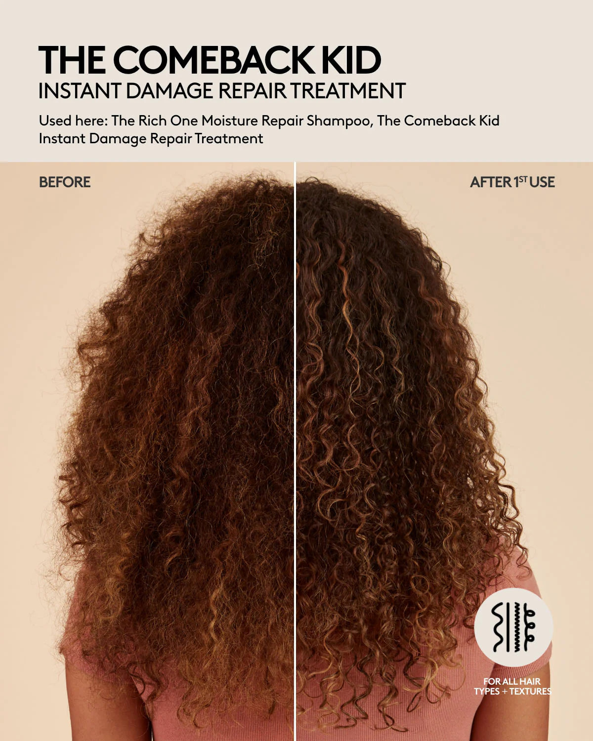 The Comeback Kid Instant Damage Repair Treatment Bond Builder | Mascarilla para cabello