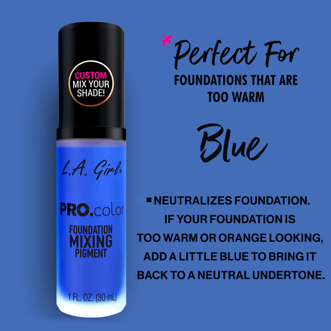 PRO Color Foundation Mixing Pigment Blue | Pigmento multiusos