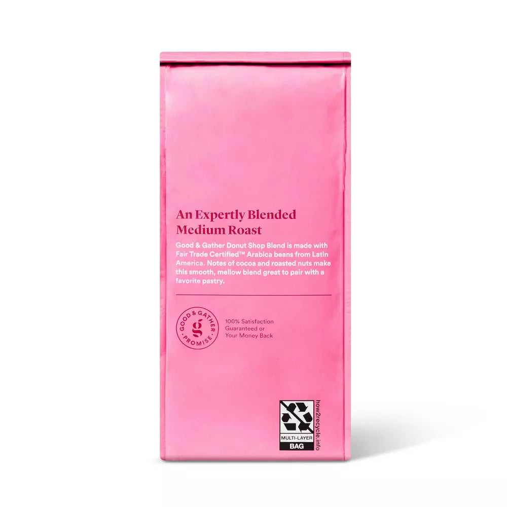 Donut Shop Blend Medium Roast Ground Coffee | Café molido