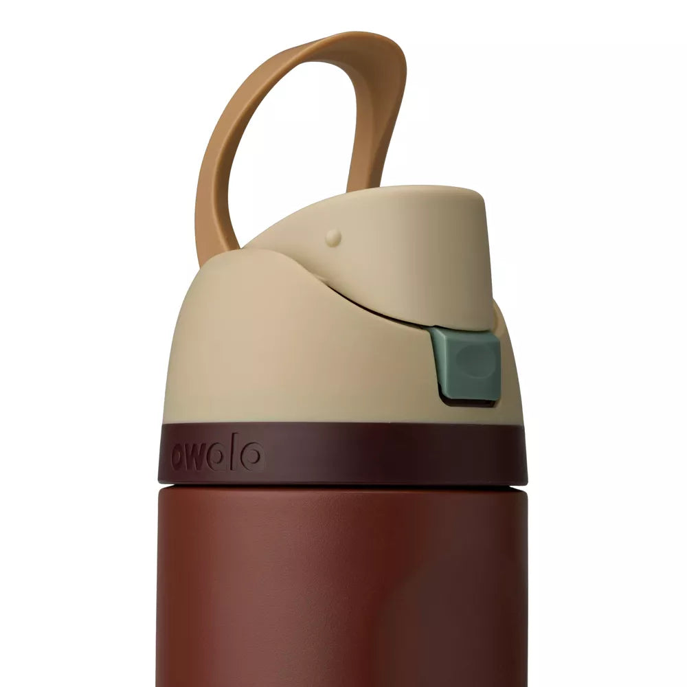 DARK RED | Freesip Water Bottle | Termo 24 oz