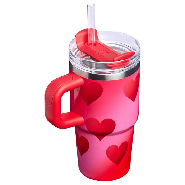 Stanley Valentine's Day | Quencher Tumbler Rouge Heart Gradient | 20 oz | Termo