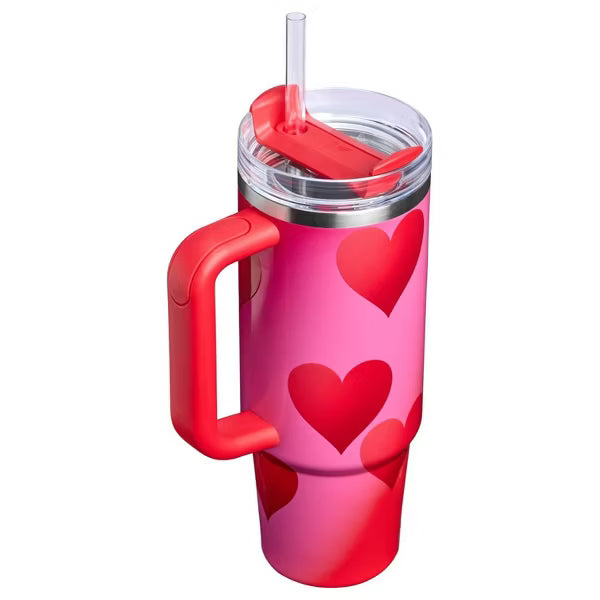 Stanley Valentine's Day | Quencher Tumbler Rouge Heart Gradient | 30 oz | Termo