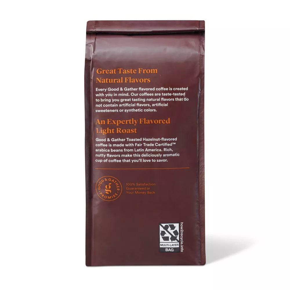 Toasted Hazelnut Light Roast Ground Coffee | Café Molido