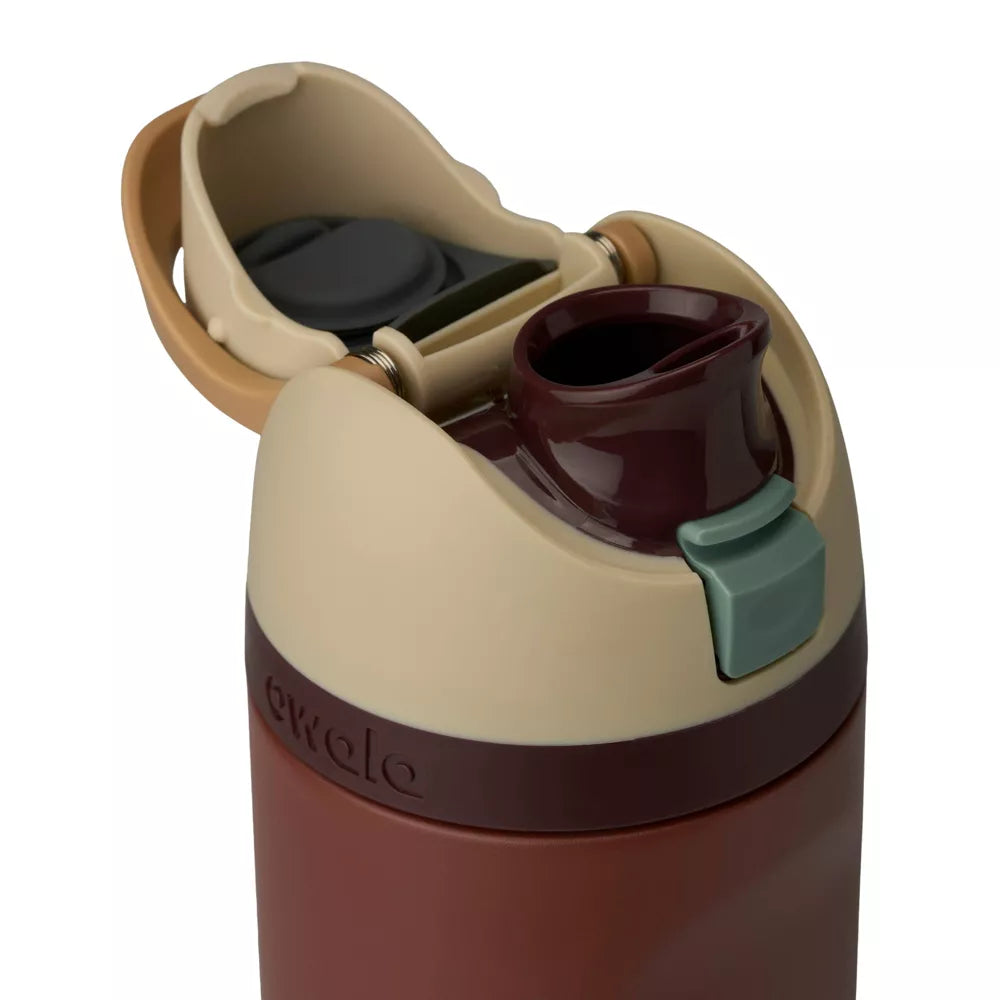 DARK RED | Freesip Water Bottle | Termo 24 oz