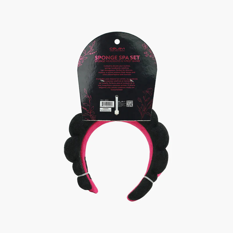 Sponge Spa Set | Set de diademas y muñequeras