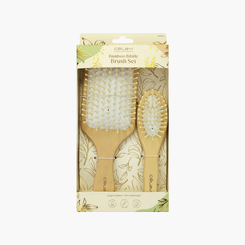 Bamboo Brush 2PC | Set de Cepillos