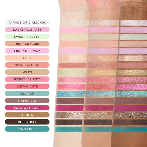 Best of Both Worlds | Hannah Montana | Paleta de Sombras