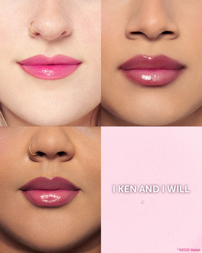 Barbie X Beauty Creations Lip Oil | Aceite Labial Brillante PH | I Ken & I Will