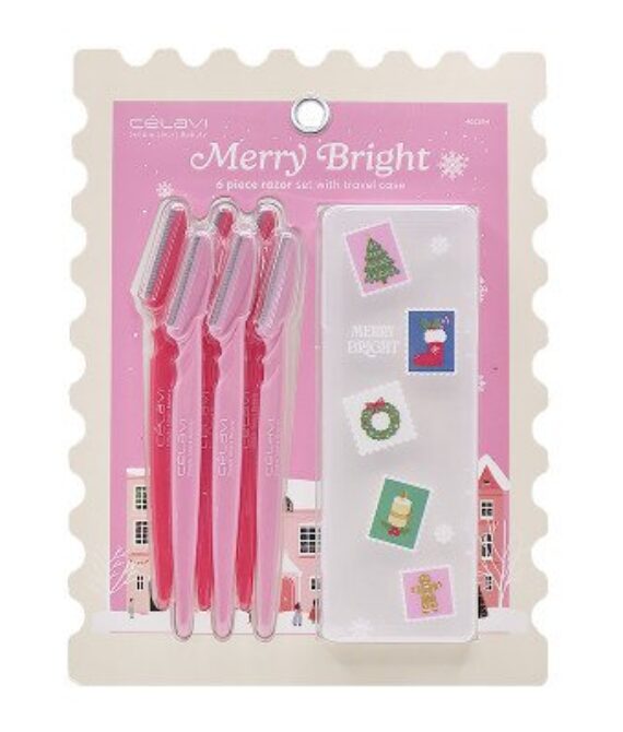 Merry Bright Razors | Set de 6 perfiladores + estuche
