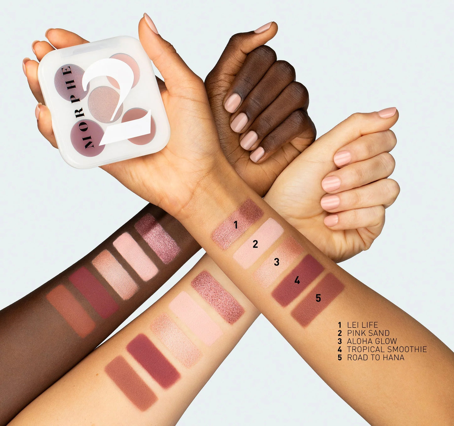 Hawaii In Love Ready In 5 Eyeshadow Palette | Paleta de sombras