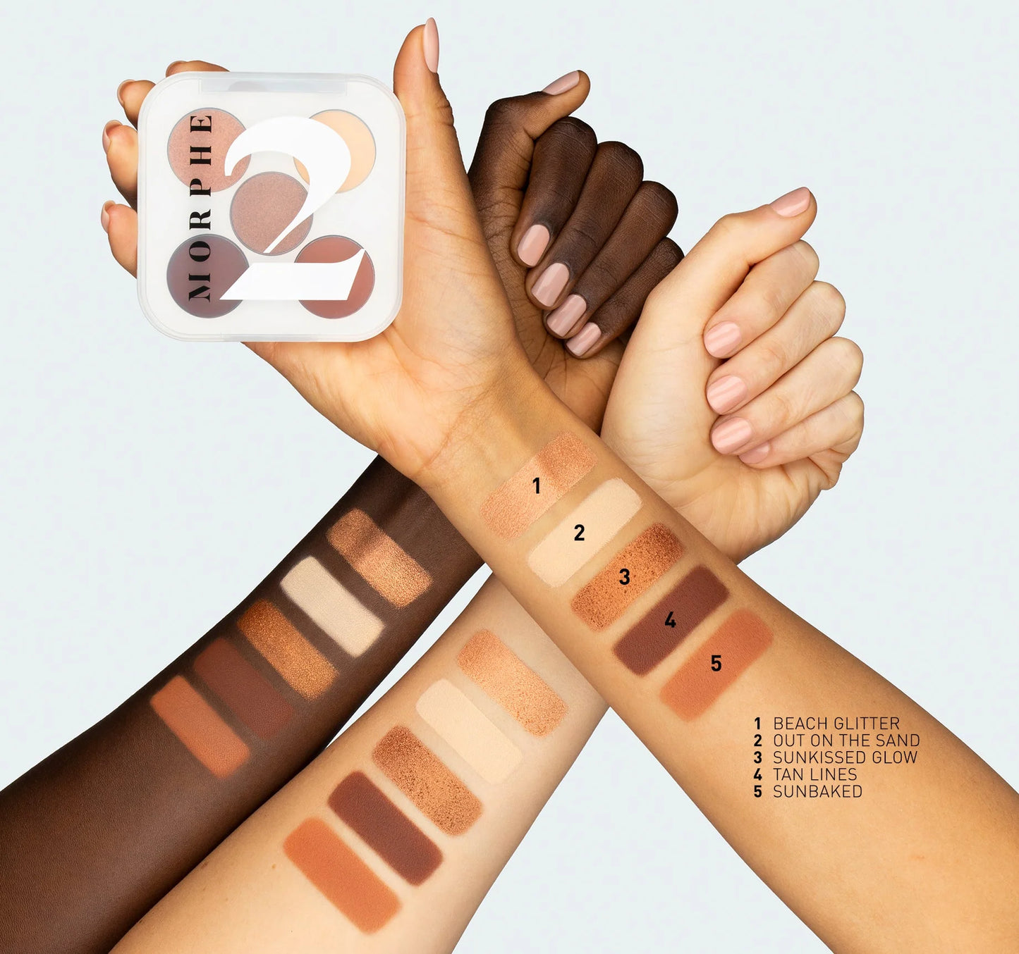 Malibu Ready In 5 Eyeshadow Palette | Paleta de sombras