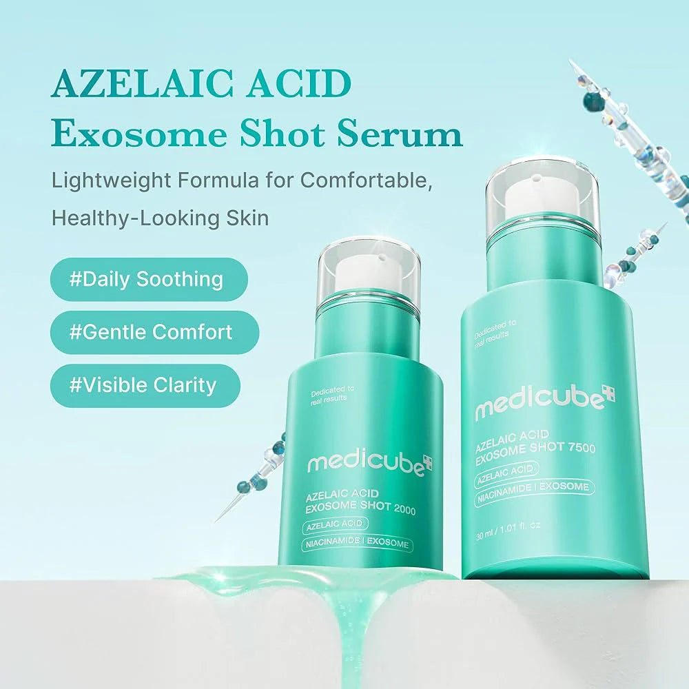 Azelaic Acid Exosome Shot 2000 | Suero facial Ácido Azelaico | Calmante y Refinamiento