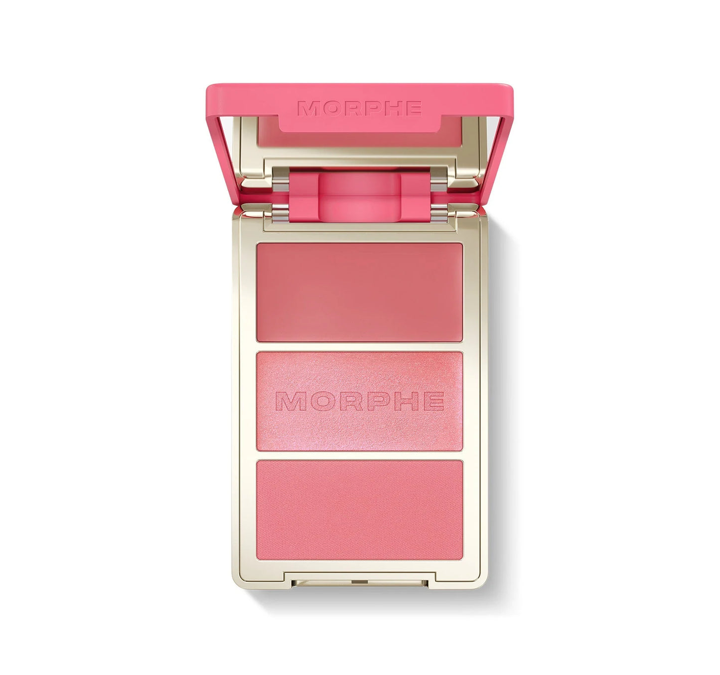 Cheek Thrills Multi-Finish Face Trio | Paleta de rubor en crema y polvo