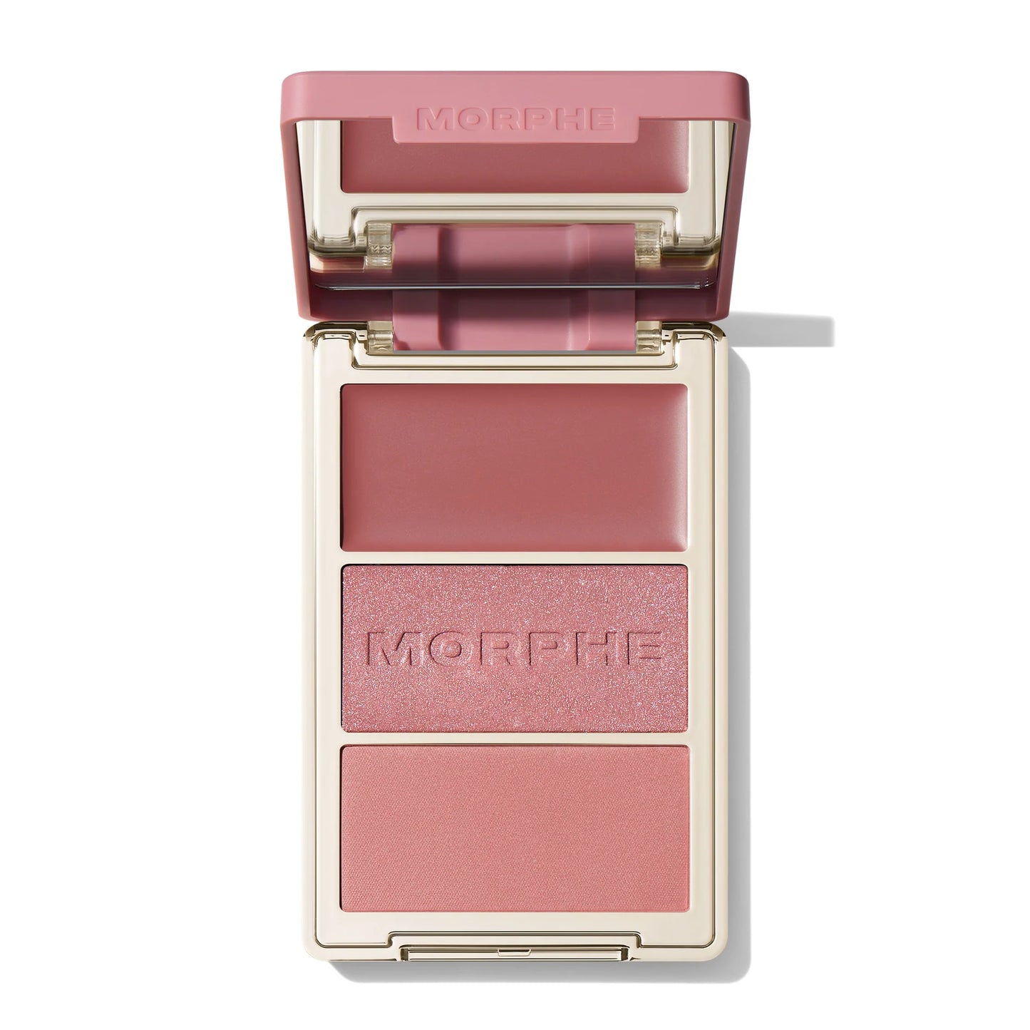 Cheek Thrills Multi-Finish Face Trio | Paleta de rubor en crema y polvo