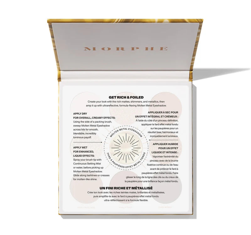 Gold Seeker Rich & Foiled Artistry Palette | Paleta de sombras