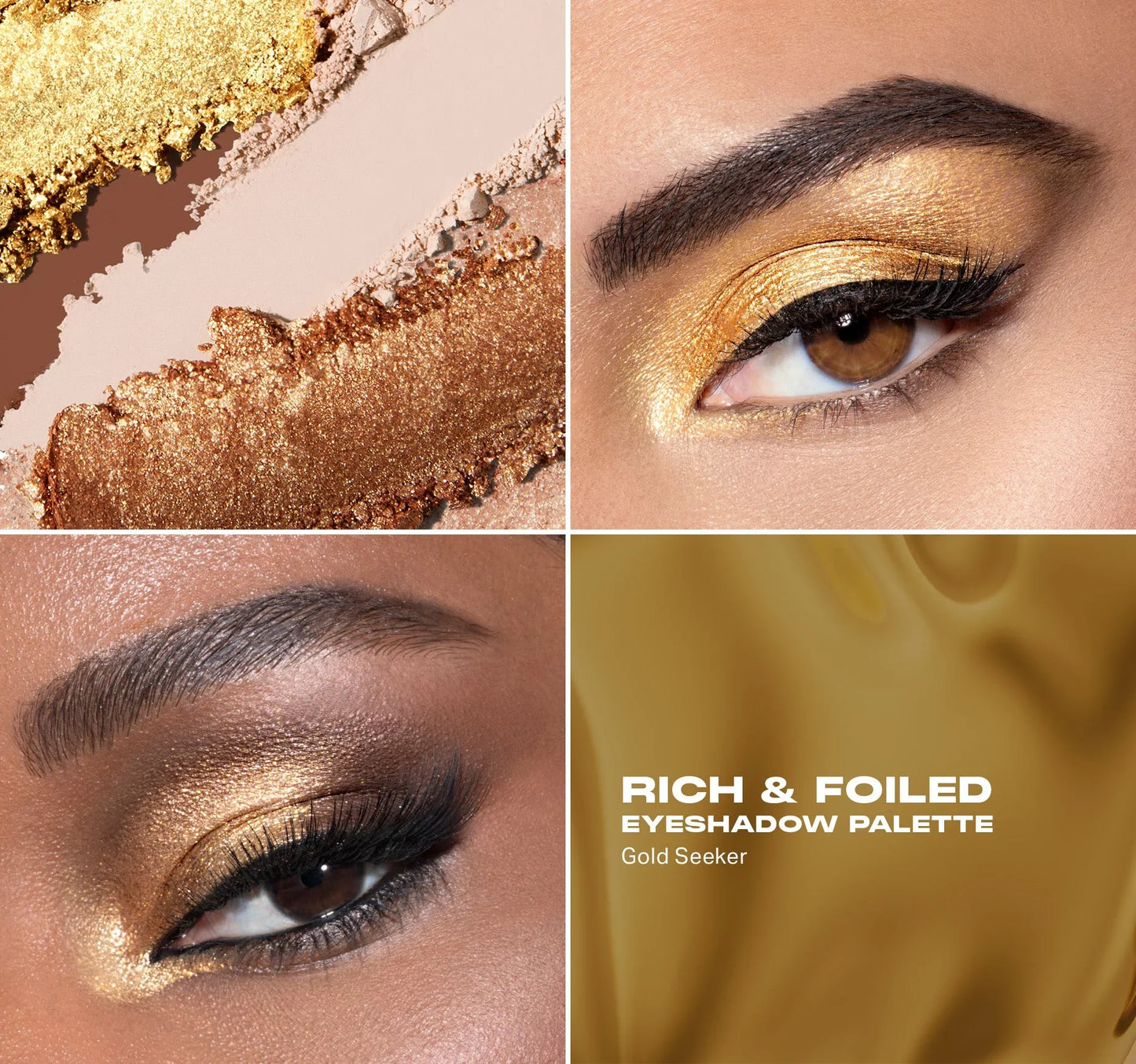 Gold Seeker Rich & Foiled Artistry Palette | Paleta de sombras