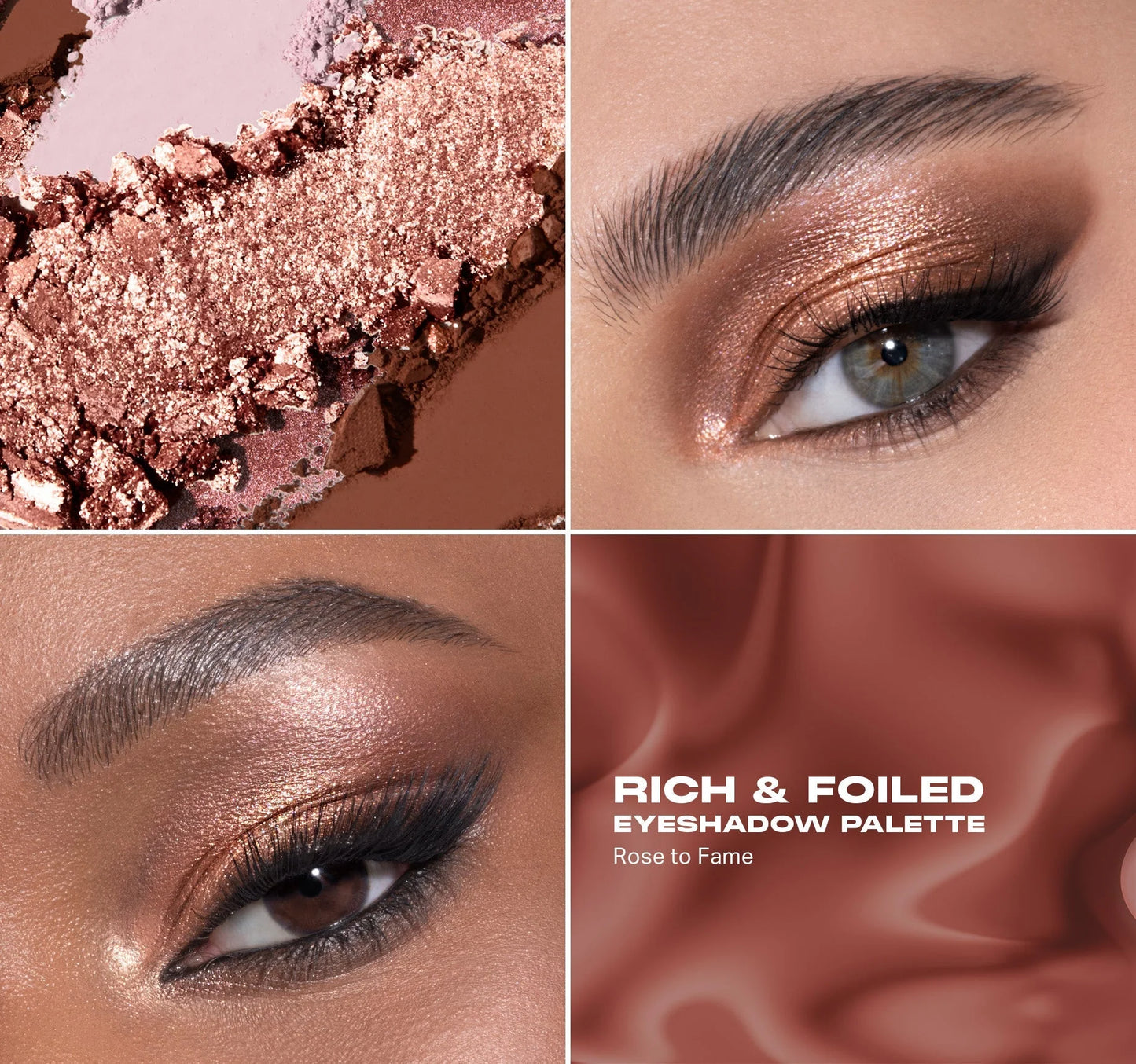 Rose To Fame Rich & Foiled Artistry Palette | Paleta de sombras