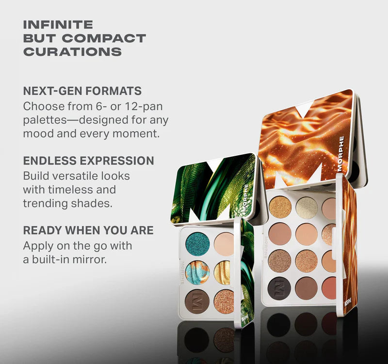 PHYTON CODE | ChromaPlus 6-Pan Eyeshadow Palette | Paleta de sombras