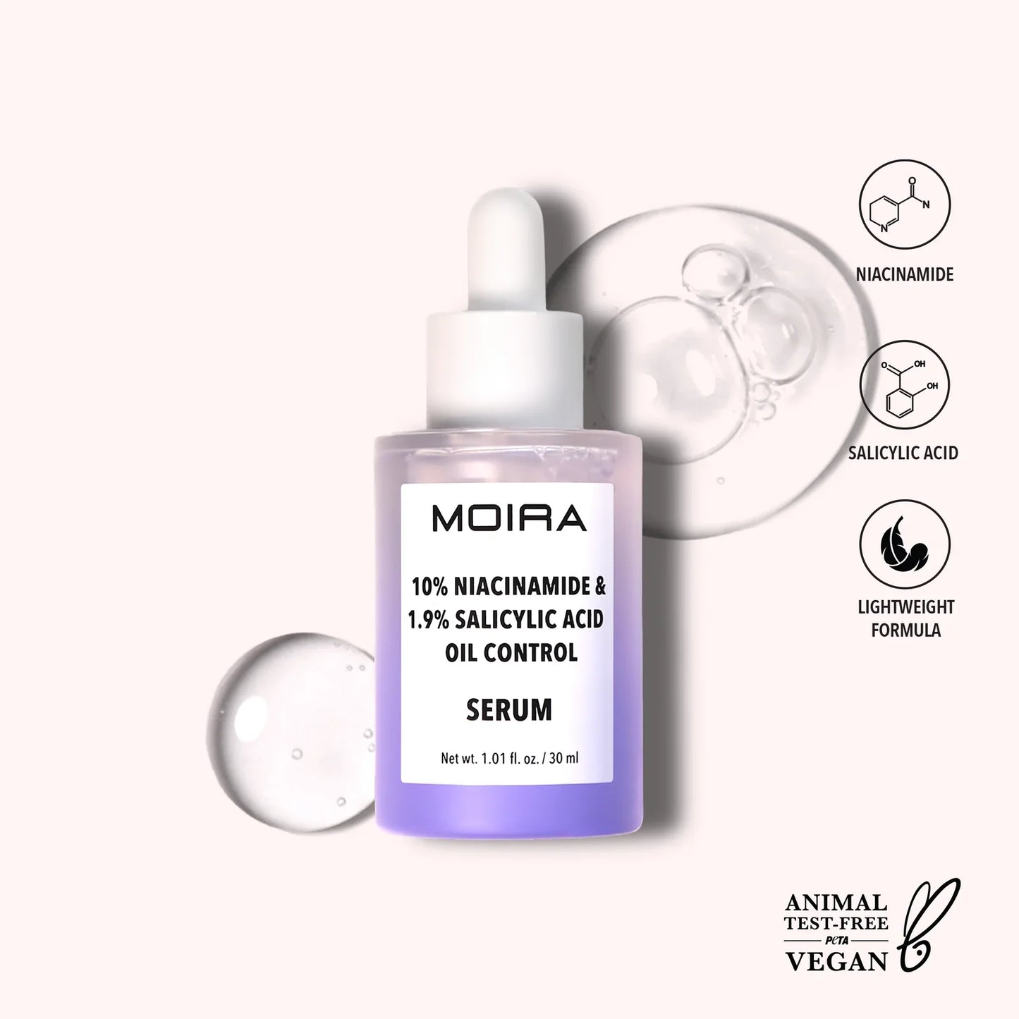 10% Niacinamide 1.9% Salycilic Acid Oil Control Serum | Suero facial
