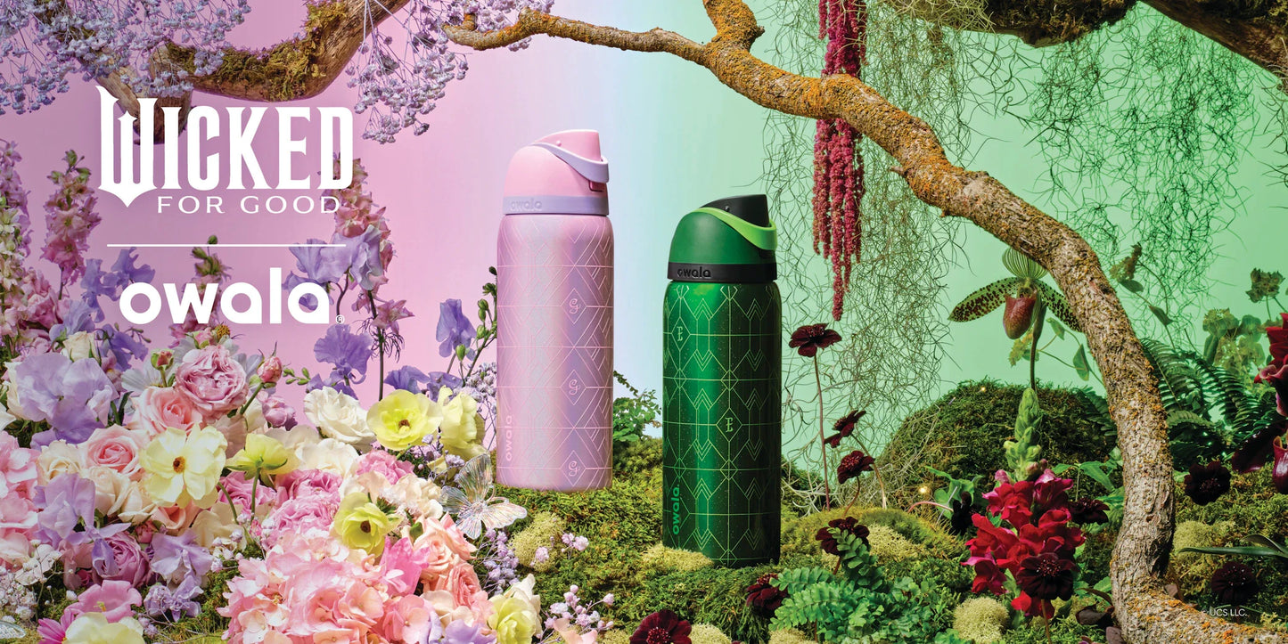 ELPHABA | Wicked For Good x Owala | Termo 32 oz Edicion especial