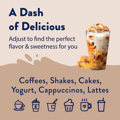 Salted Caramel Sugar Free Syrup | Endulzante para café | 750 ml