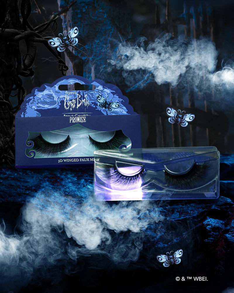 Corpse Bride "Promise" 3D Winged Faux Mink | Pestañas | Edición limitada