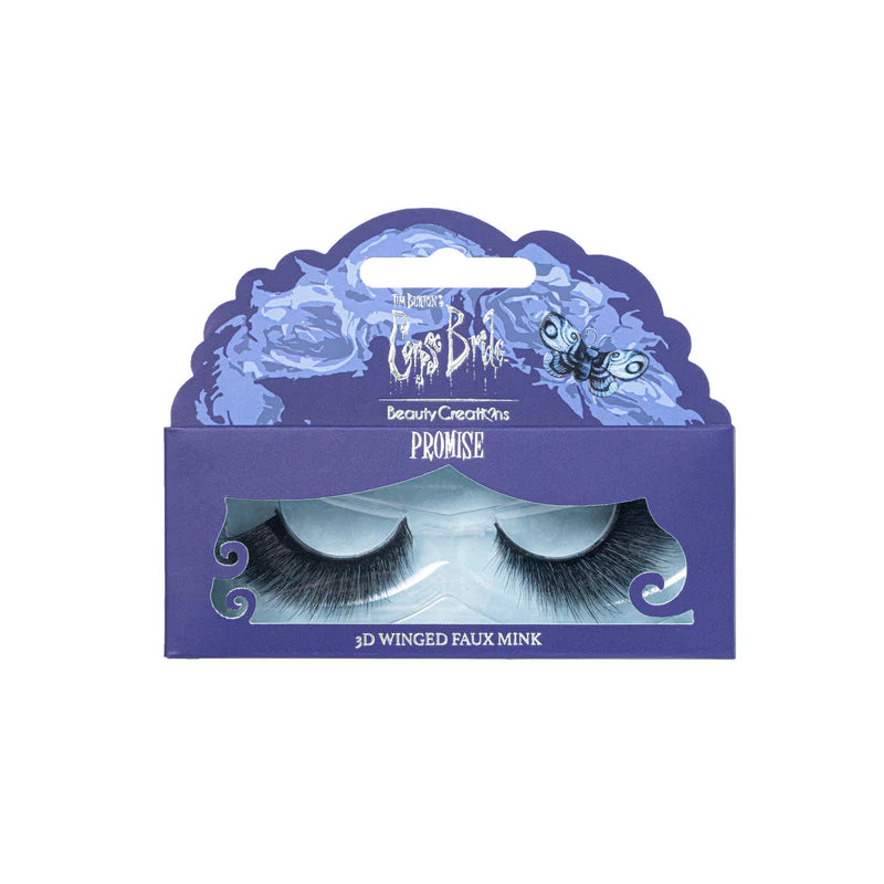 Corpse Bride "Promise" 3D Winged Faux Mink | Pestañas | Edición limitada