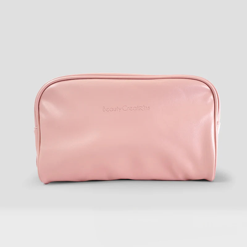 Pink Cosmetic Glam Pouch | Cosmetiquera