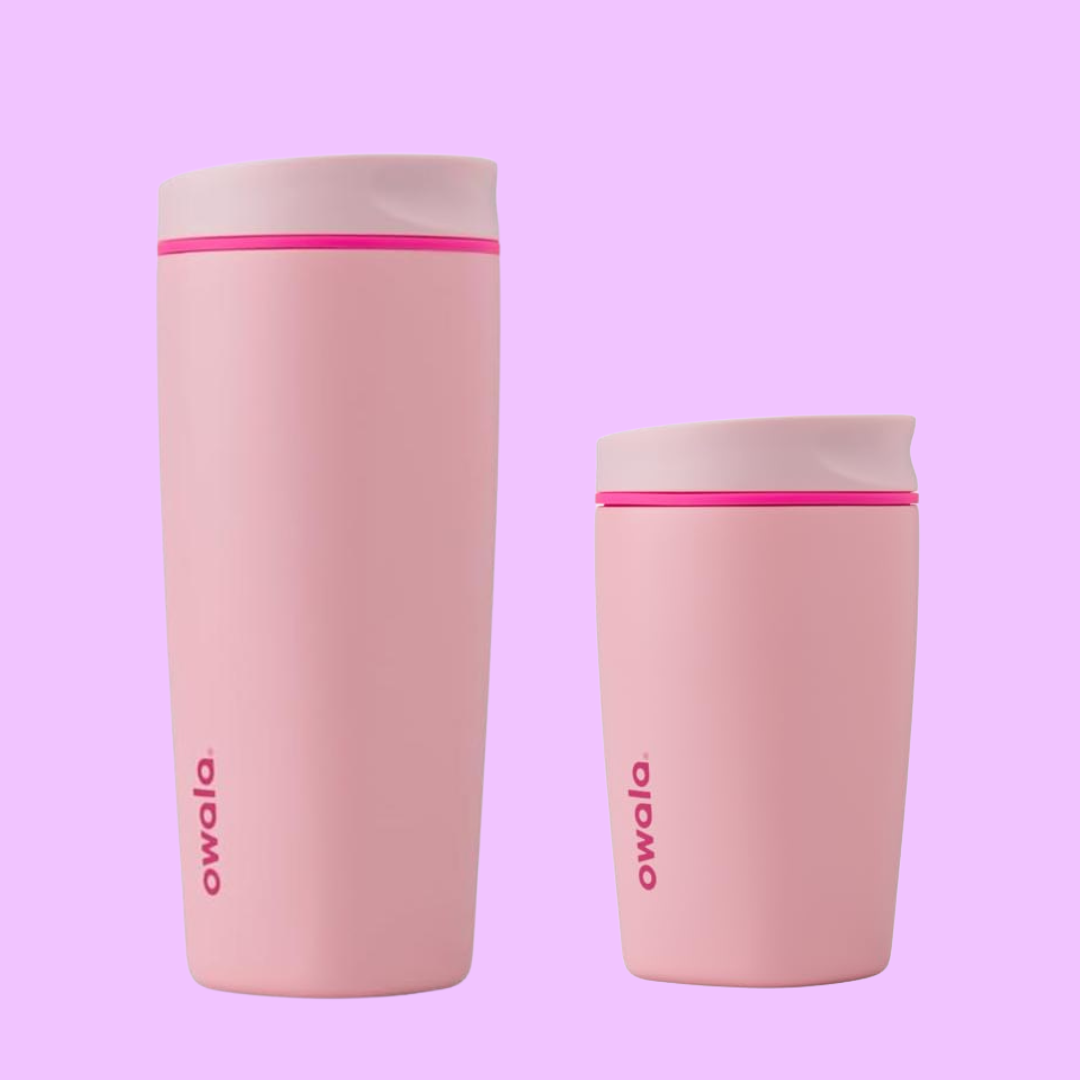 PUCKER UP SmoothSip Slider Coffee Tumbler | Termo | 20 oz y 12 oz