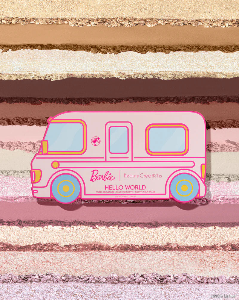 Barbie X Beauty Creations | Paleta De Sombras | Hello World