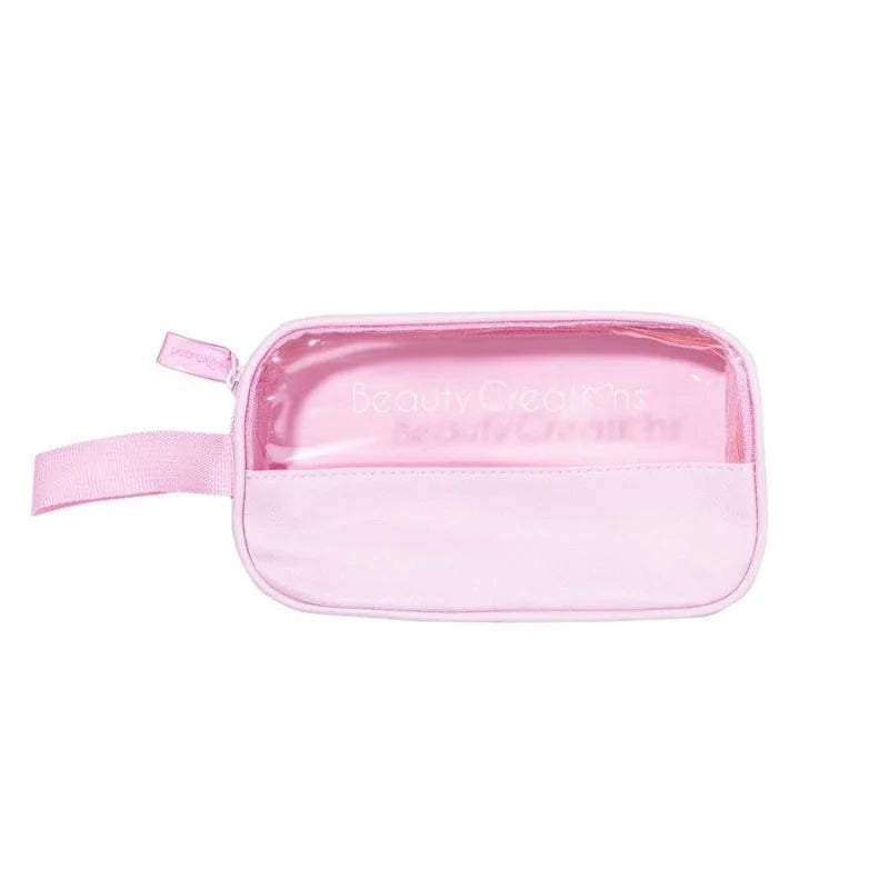 Clear Pink Makeup bag PB2 | Cosmetiquera