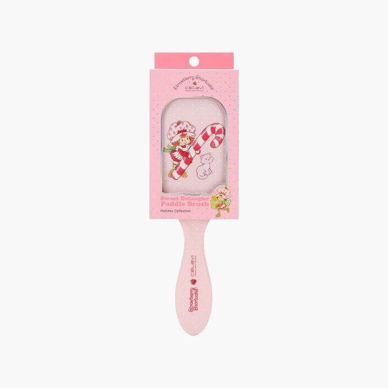 Strawberry Shortcake Pink Paddle Brush | Cepillo para cabello | Strawberry Shortcake | Colección Rosita Fresita