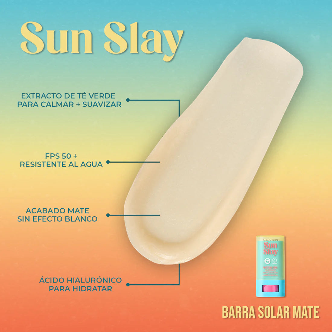 Sun Slay Matte Sun Stick | Protector En Barra