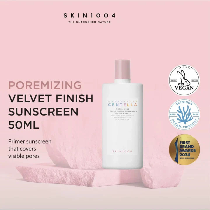 Centella Poremizing Velvet Finish Sunscreen | Protector Solar