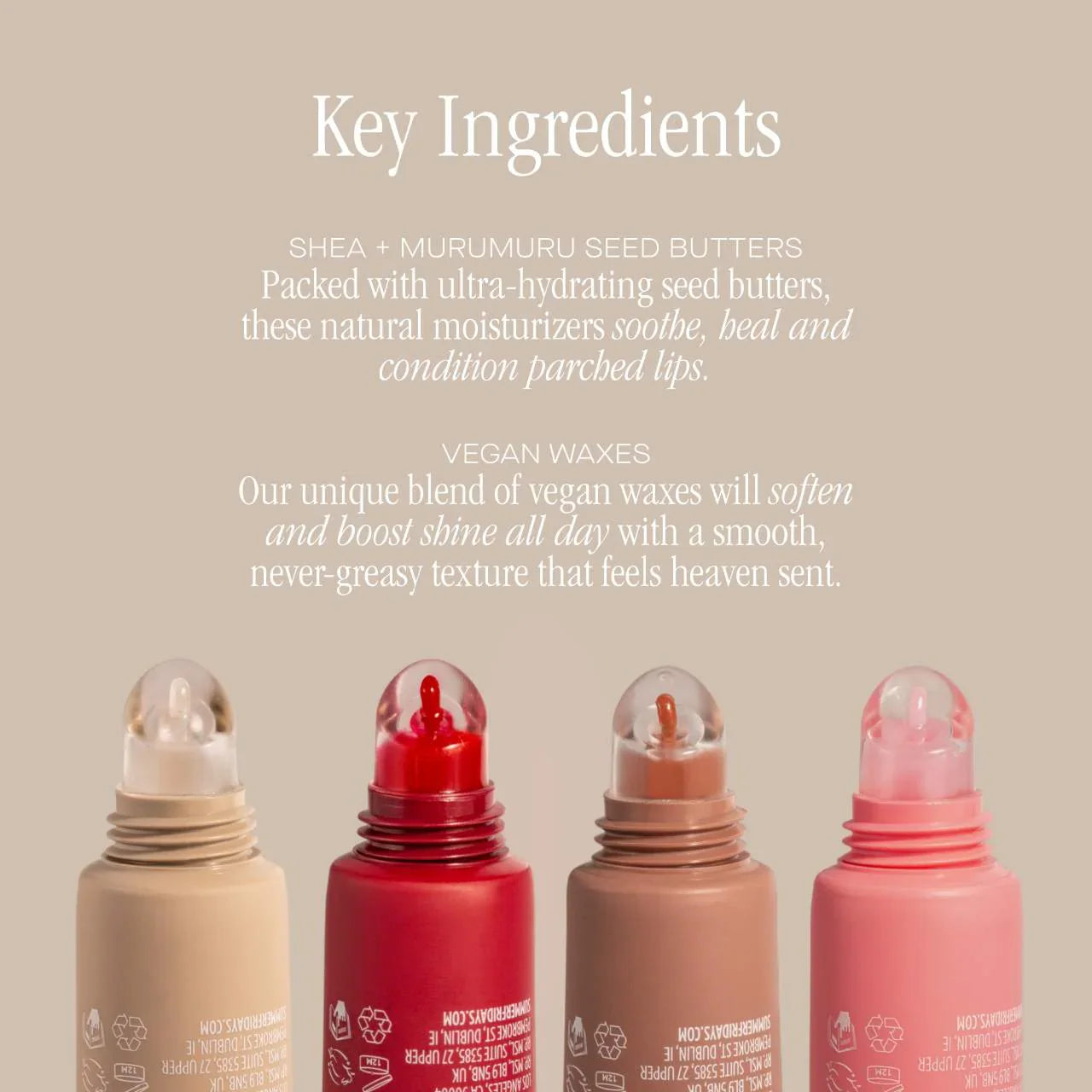 Lip Butter Balm | Bálsamo gloss con color