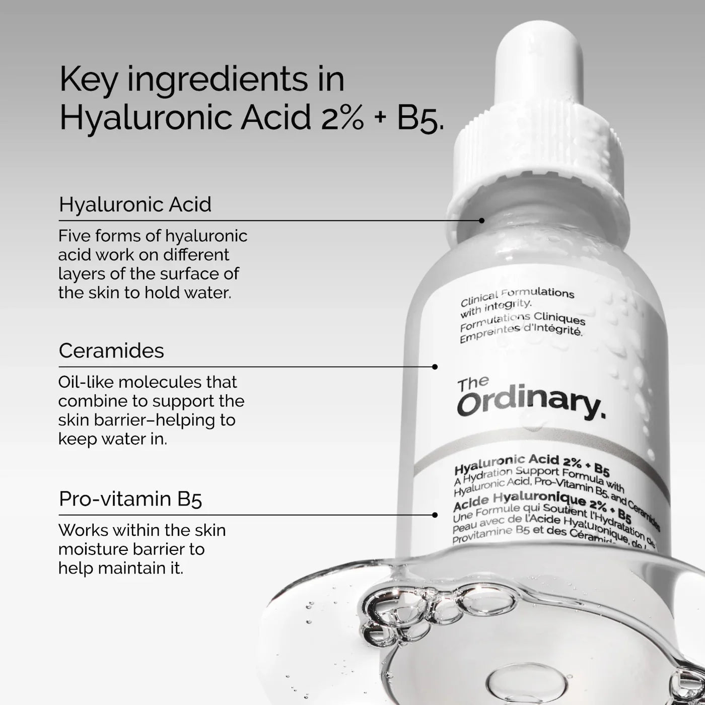Hyaluronic Acid 2% + B5 | Suero facial ácido hialurónico