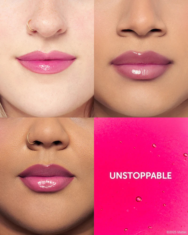 Barbie X Beauty Creations Lip Oil | Aceite Labial Brillante PH | Unstoppable