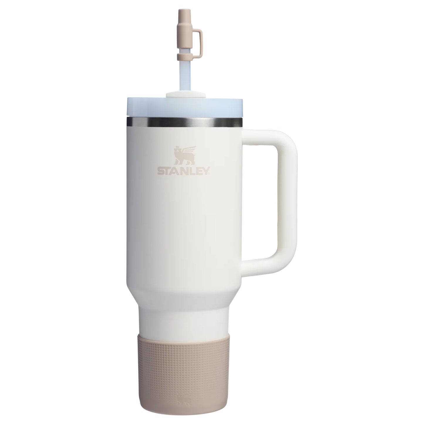 SAND Stanley Quencher Boot and 2 pz Straw Cover Set | Protector para termo y popote | 40 - 30 - 20 - 14 oz