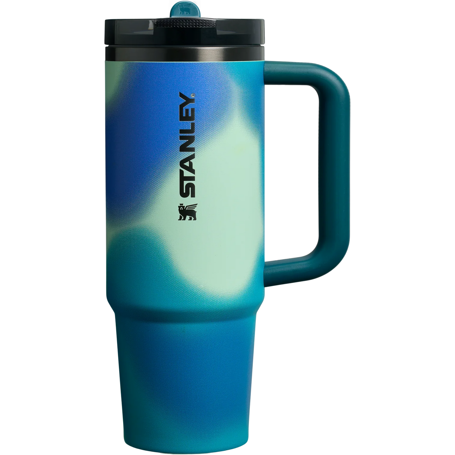 COASTAL TEAL MOTION | The New Frequency Quencher ProTour Flip Straw Tumbler | 40 y 30 OZ | Termo