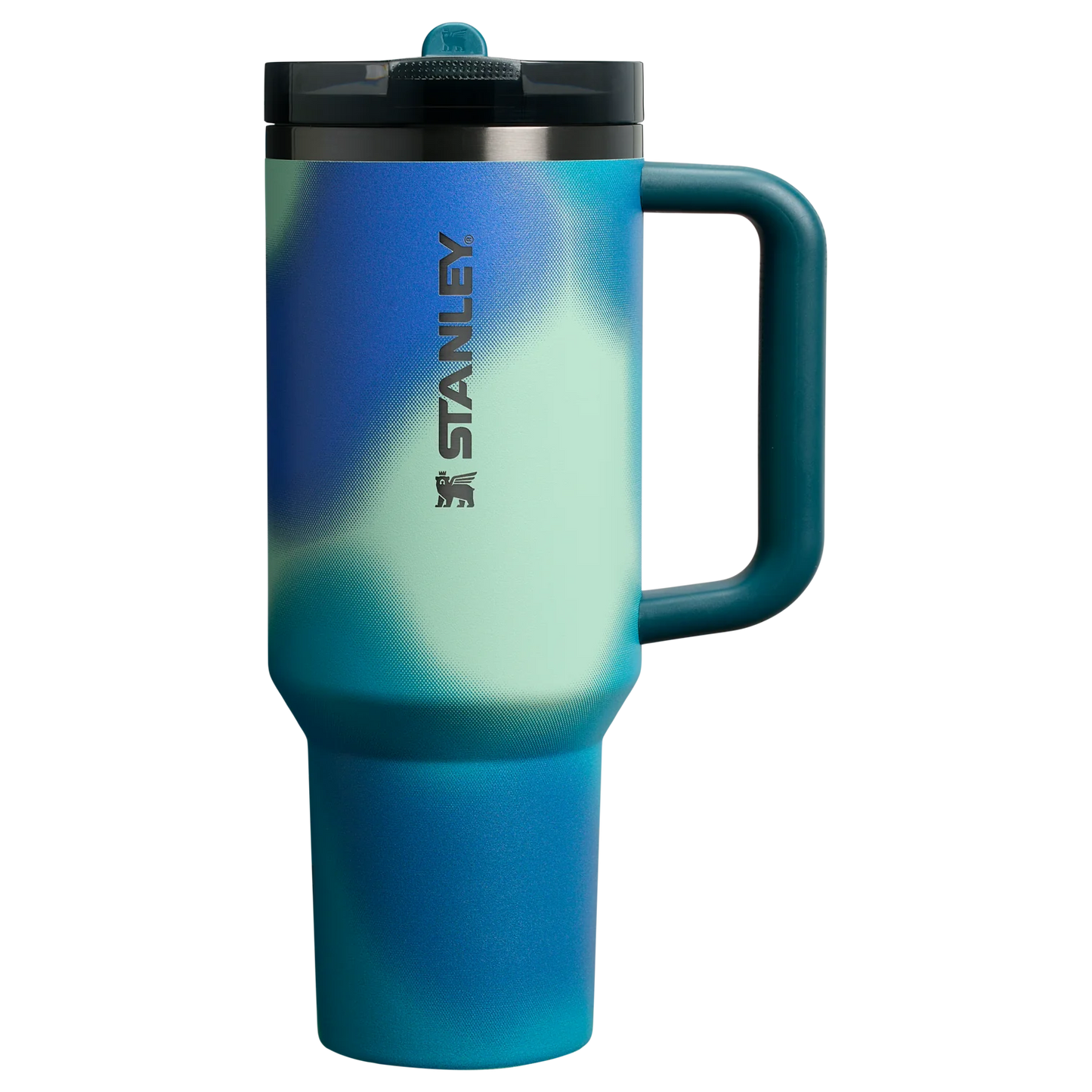 COASTAL TEAL MOTION | The New Frequency Quencher ProTour Flip Straw Tumbler | 40 y 30 OZ | Termo