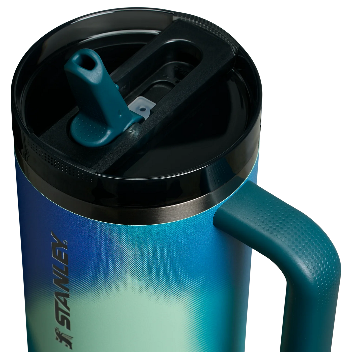 COASTAL TEAL MOTION | The New Frequency Quencher ProTour Flip Straw Tumbler | 40 y 30 OZ | Termo